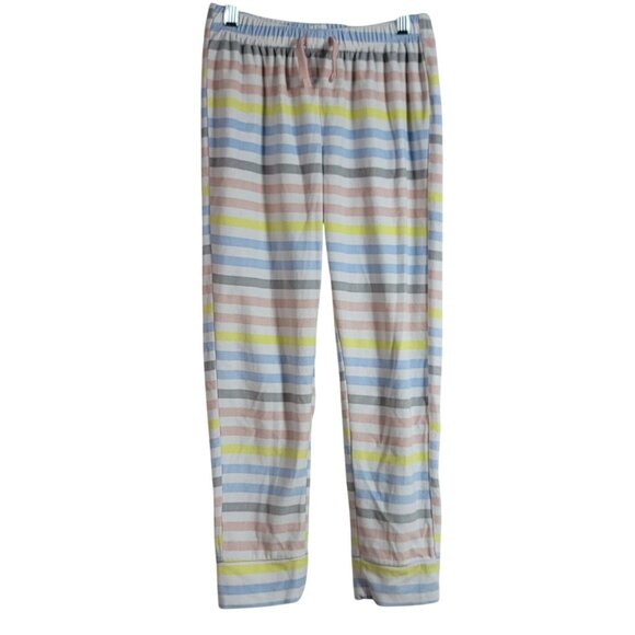 Wonder Nation Girls PJ Set Gray Pink Size 7 Medium 2 PC Koala Striped Pants READ - Picture 7 of 13